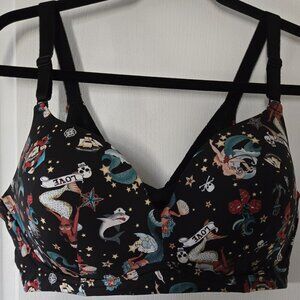 Torrid Dream Wire Free Push Up Bra 42DD